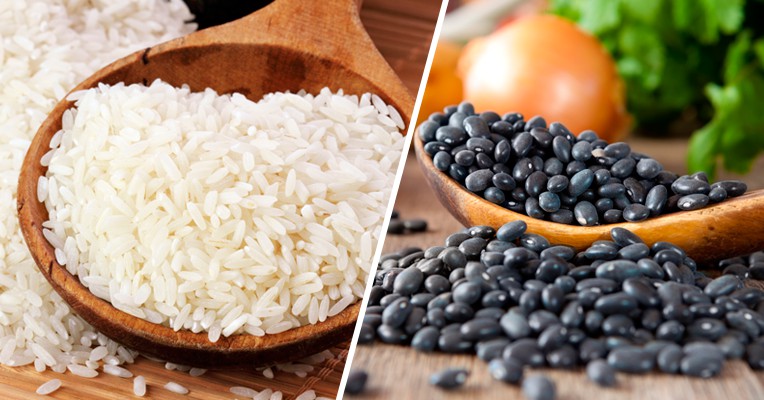 beneficios de arroz com feijao