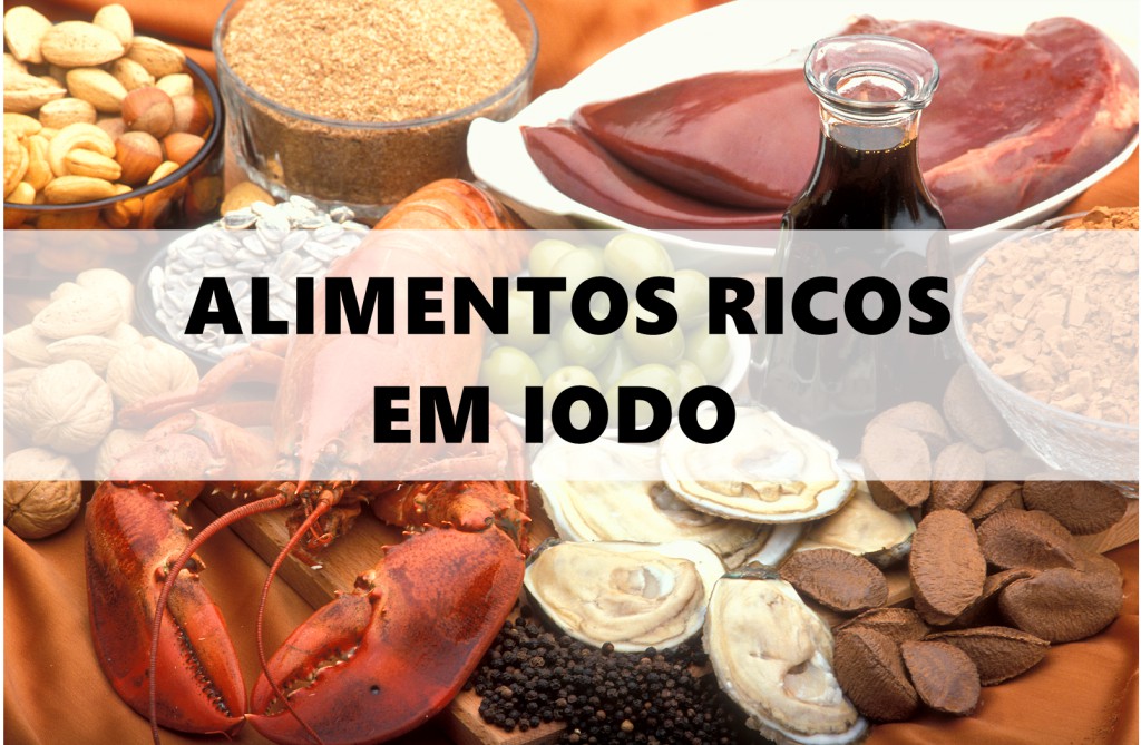 quais os alimentos ricos em iodo?