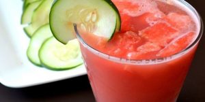 beneficios do suco de melancia e pepino
