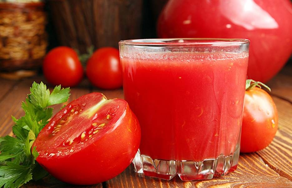beneficios do suco de tomate