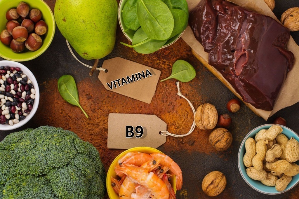 alimentos ricos em vitamina B9