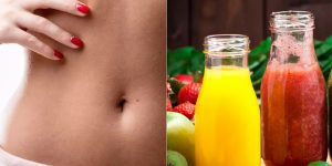 bebidas para derreter gordura da barriga